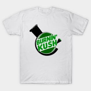 Burnin' Kush BK Bong Logo T-Shirt